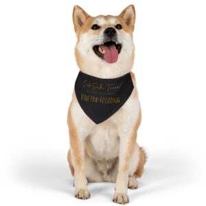 Wine Paw-Fessional Dog Bandana