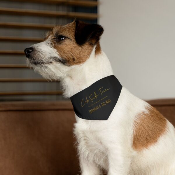 Tannins & Tail Wags Dog Bandana - Image 8