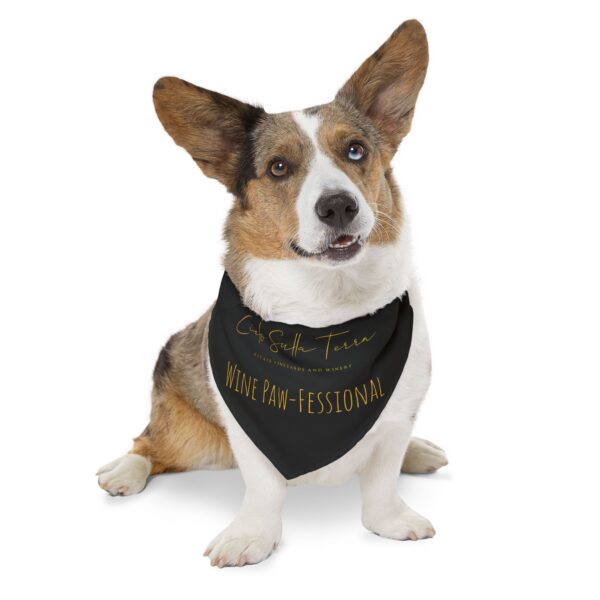 Wine Paw-Fessional Dog Bandana - Image 10