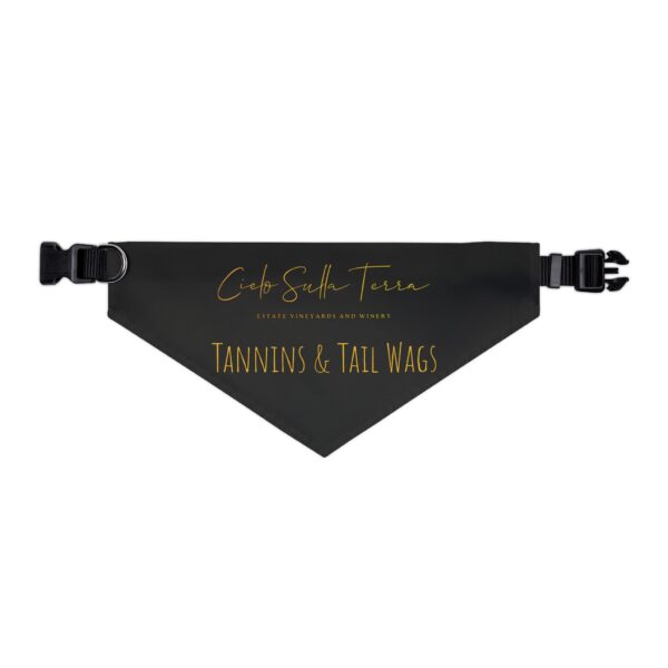 Tannins & Tail Wags Dog Bandana - Image 9